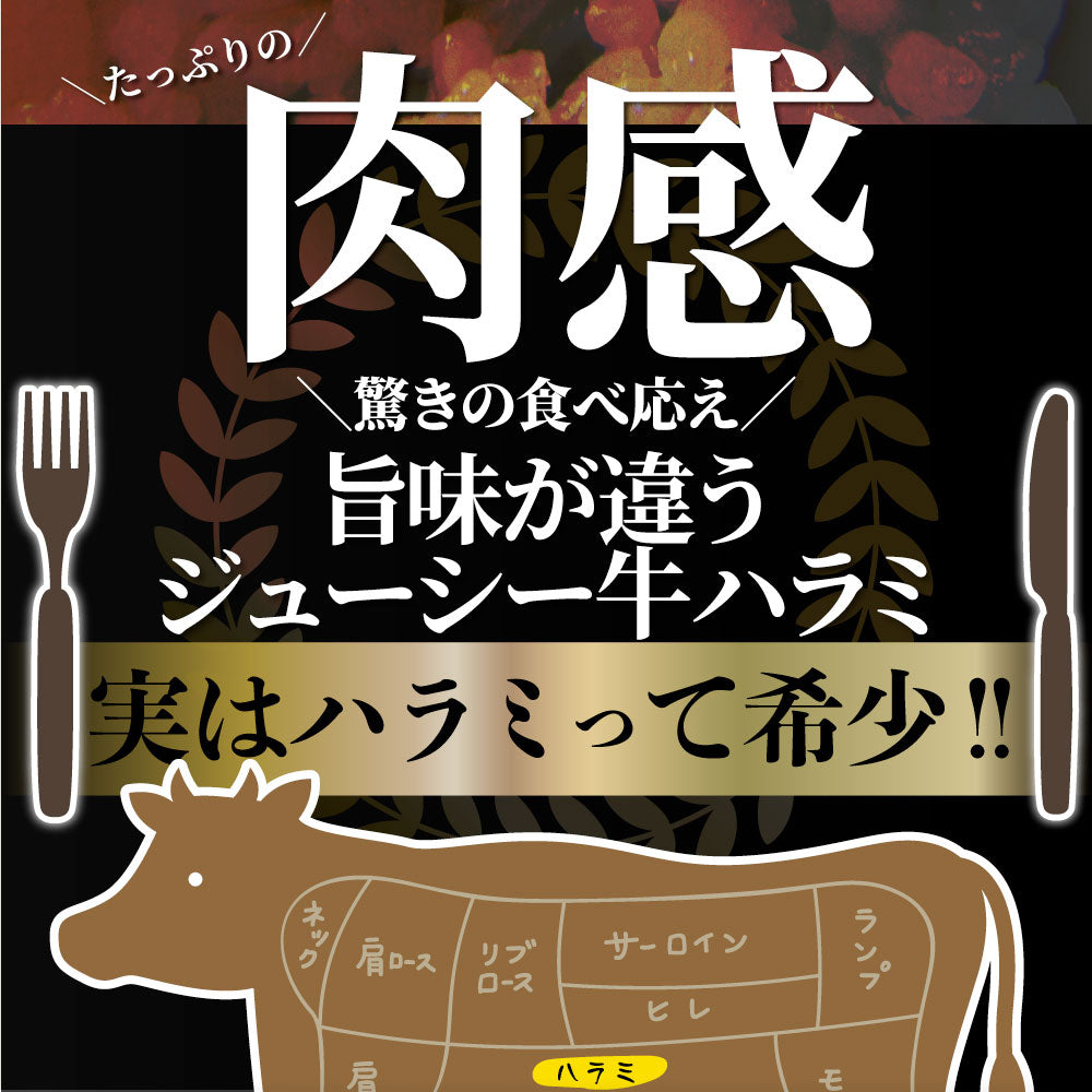 牛 ハラミ 焼肉（サガリ）1kg（250g×4P）牛肉 メガ盛り