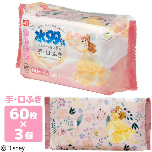 ディズニー　ＷＡ手口ふき６０枚×48P ベル