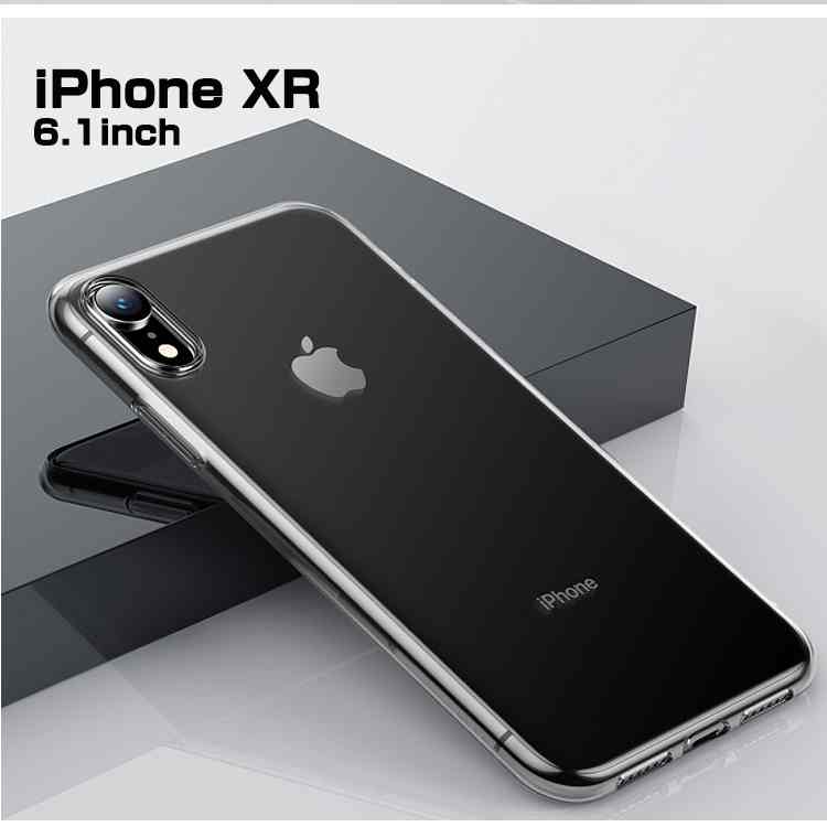 【サイズ： iPhoneXR】Baseus iphoneXS クリアケース iPhoneケース TPU  シンプル 透明