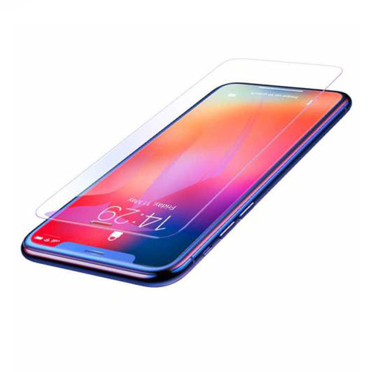 【サイズ：iPhoneXsMax 】保護フィルム シート 強化ガラス 保護シート Baseus 正規品　ブルーライトカット