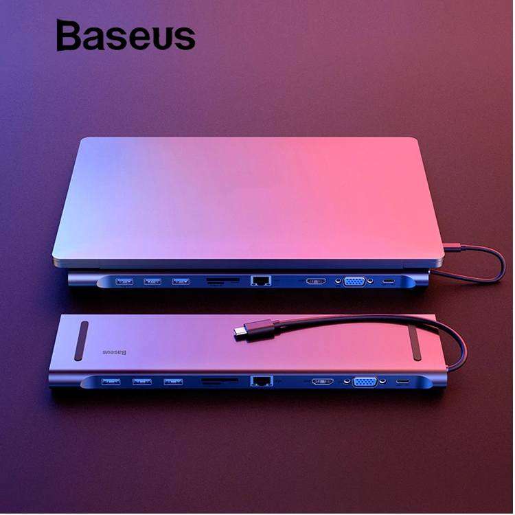 10in1 MacBook Pro マルチハブ USB Type C hub baseus-017