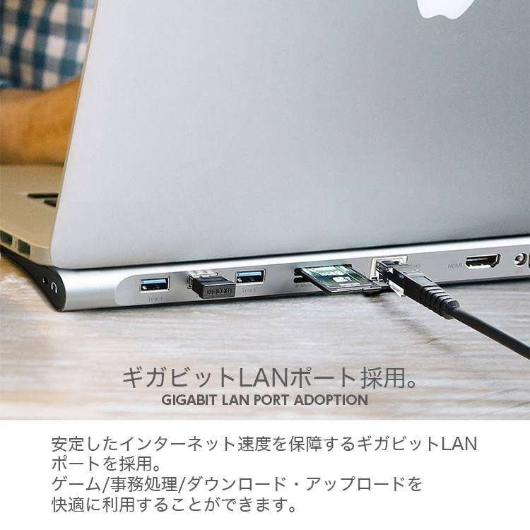 10in1 MacBook Pro マルチハブ USB Type C hub baseus-017
