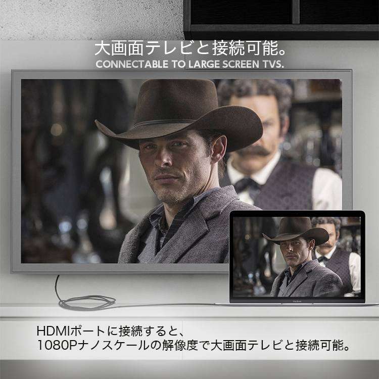 10in1 MacBook Pro マルチハブ USB Type C hub baseus-017