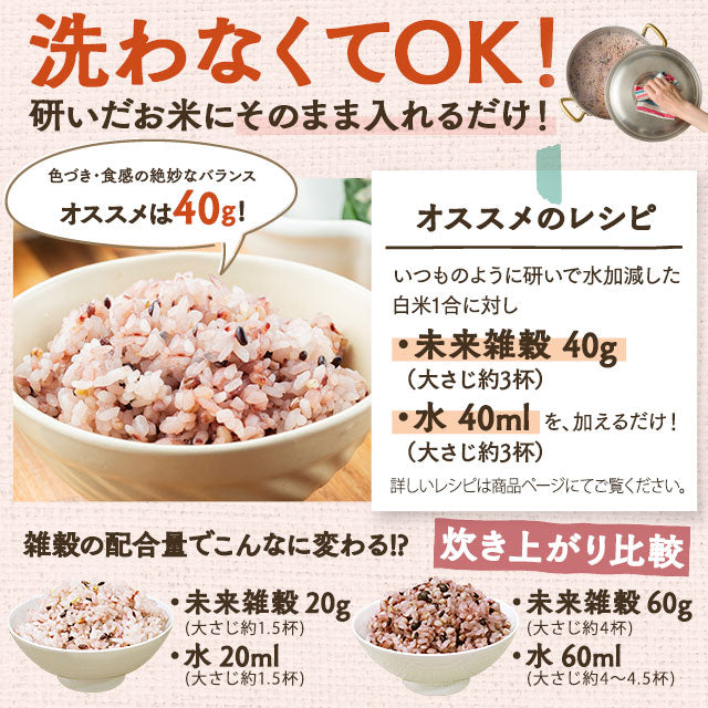 【ブラックフライデー超目玉】1.6kg 未来雑穀21+マンナン（400g×4袋） 雑穀米 送料無料