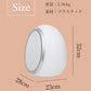 【5人シェア買いでお得】LEDライト付き　卵型コスメボックス