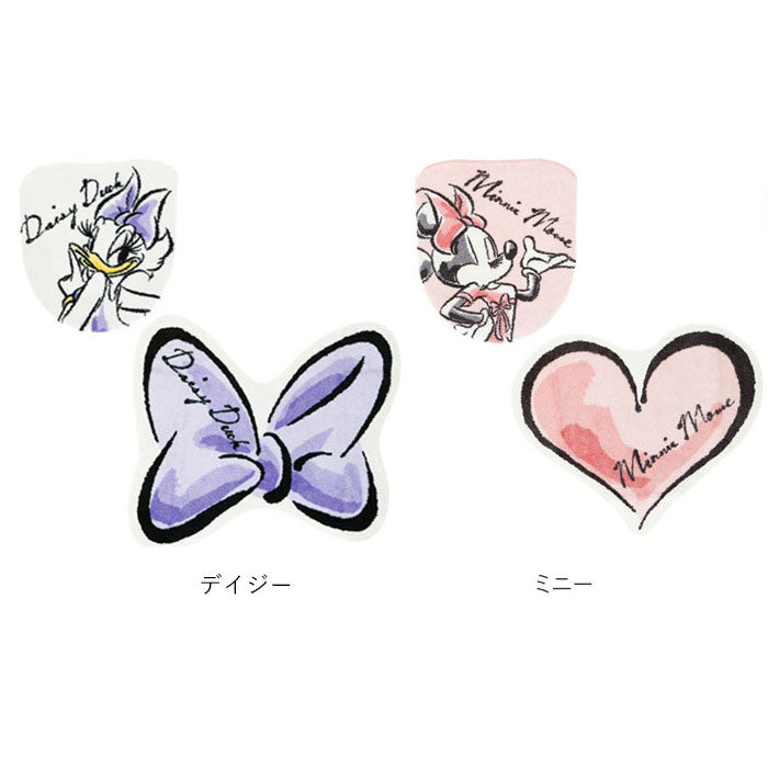 【SB528Sマイメロディ】 トイレマット セット おしゃれ 通販 トイレ フタカバー 2点セット キャラクター 大人 かわいい ディズニー Disney プリンセス ラプンツェル 美女と野獣 ベル シンデレラ アナ雪 エルサ