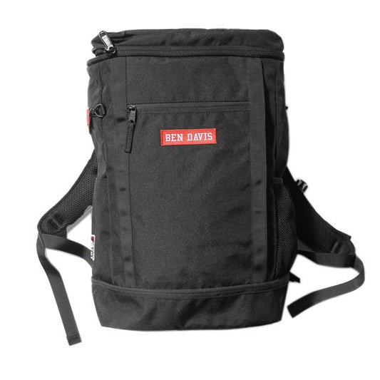 【BLACK/RED・BDW-8011】 ベンデイビス リュック 通販 BEN DAVIS バックパック 大容量 30L ボックス型 通学 通勤 メンズ レディース おしゃれ 大人 かわいい ブランド 高校生 大学生 スクエアリュック