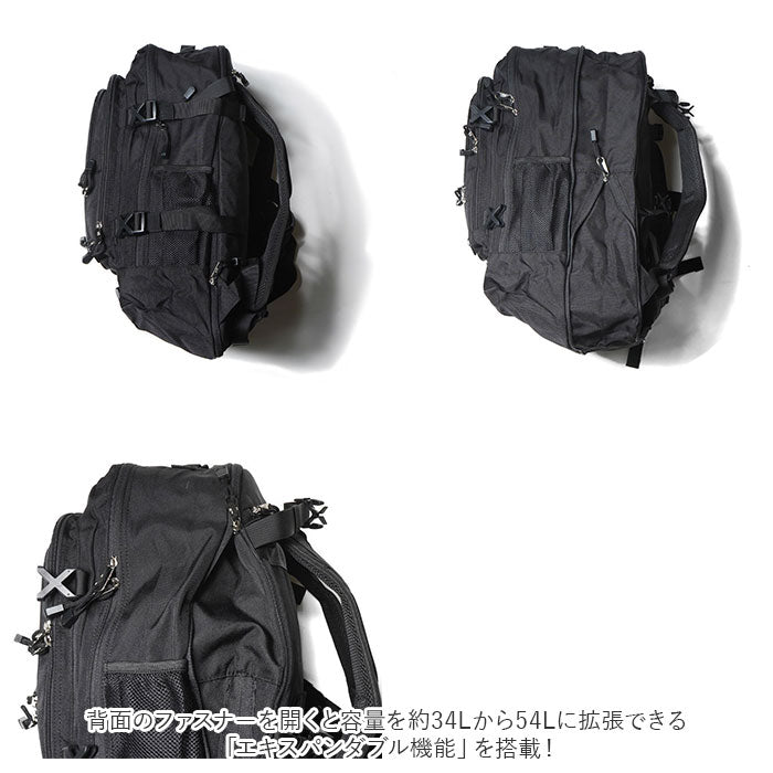 【BLACK・リュック】 BEN DAVIS ベンデイビス バックパック 大容量 通販 リュック デイパック リュックサック 34L 通学 通勤 レディース メンズ CAMP キャンプ ユニセックス 男女兼用 高校生 アウトドア 旅行
