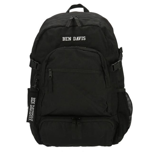 【BLACK/BLACK・BDW-8051】 通販 ベンデイビス リュック レディース メンズ 大容量 通学 通勤 A4 B4 ノートPC タブレット  男子 女子 旅行 部活 バックパック BEN DAVIS TRAVELLER DAYPACK トラベラーデイパック