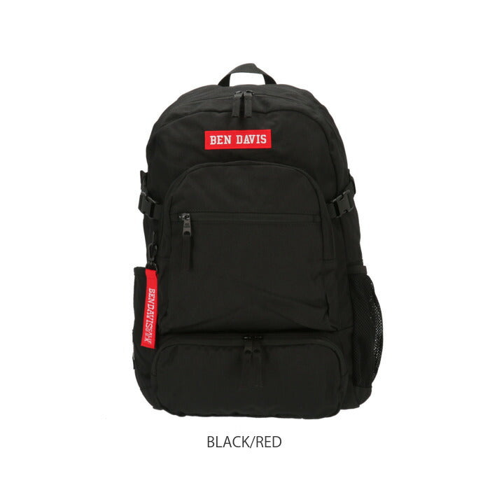 【BLACK/BLACK・BDW-8051】 通販 ベンデイビス リュック レディース メンズ 大容量 通学 通勤 A4 B4 ノートPC タブレット  男子 女子 旅行 部活 バックパック BEN DAVIS TRAVELLER DAYPACK トラベラーデイパック