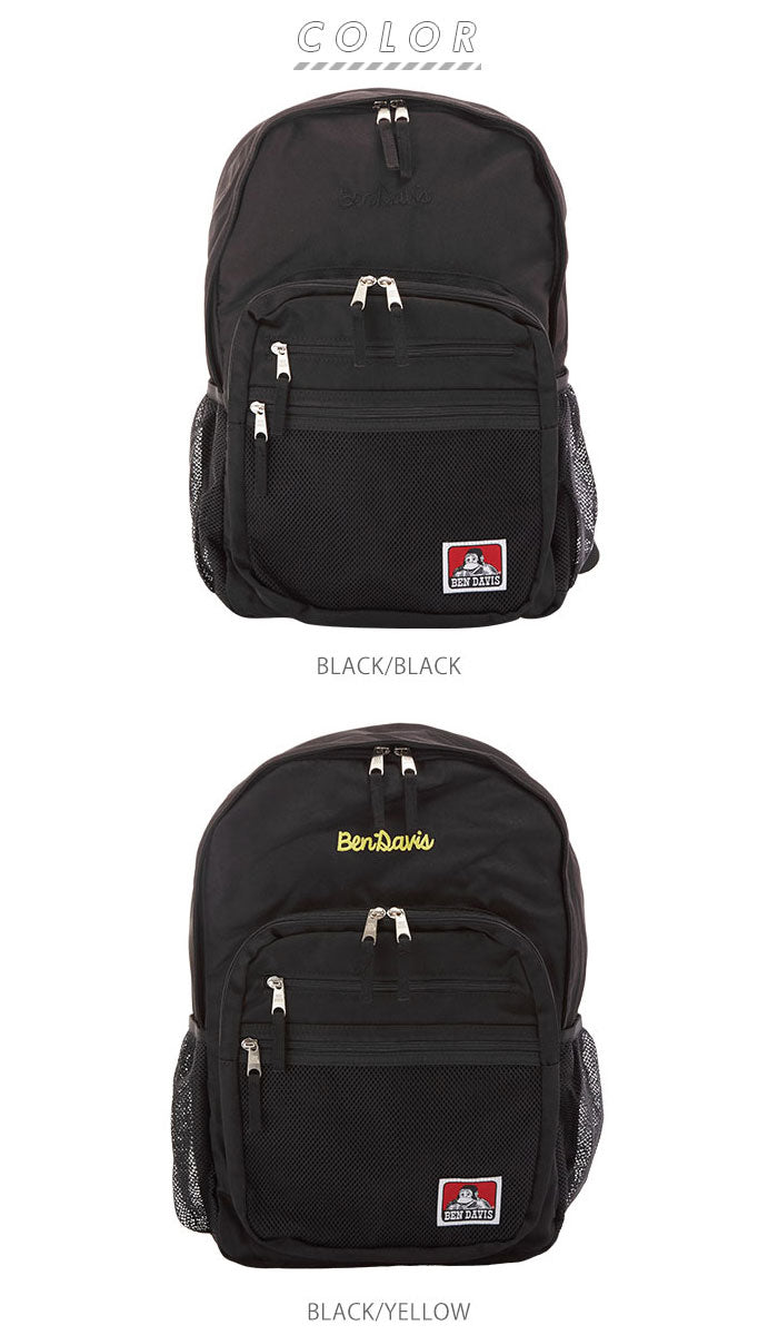 【BLACK/PINK・BDW-9200】 ベンデイビス リュック レディース メンズ 通販 大容量 通学 ben davis ブランド 軽い 軽量 おしゃれ 通勤 大人 かわいい 高校生 大学生 女子 女の子 男子 男の子 リュックサック