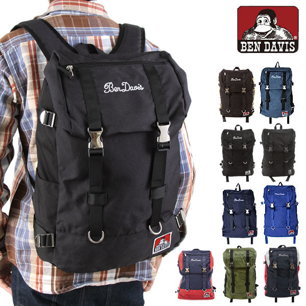 【BLACK.ブラック・BDW-9061】 BEN DAVIS ben-m-12-w1508-23860 bd-bdw-9061 定番 キッズ 大人 男の子 女の子 おしゃれ メンズ レディース 通学 大容量 カバン かばん バッグ デーパック デイパック バックパック リュ