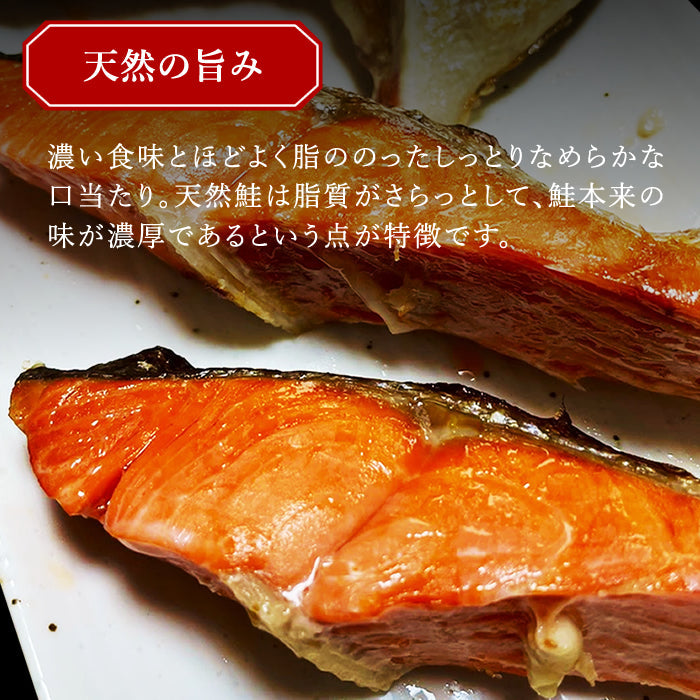 天然紅鮭 10切れ