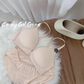 【50セット限定】［36/80AB ブラ&ショーツセット 2セット入］ 超盛れるブラジャー 下着 上下セット 可愛い ショーツ 刺繍レース ノンワイヤー痛くない自胸で谷間復活ナイトブラ 下着 セクシー ブラショーツセット ブラセール【ゲリラセール】