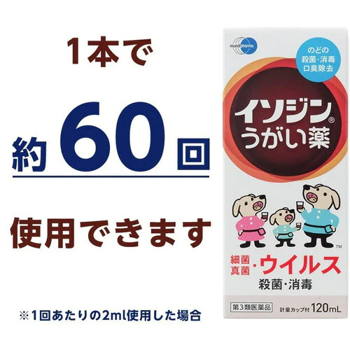 【第3類医薬品】イソジンうがい薬 120ml