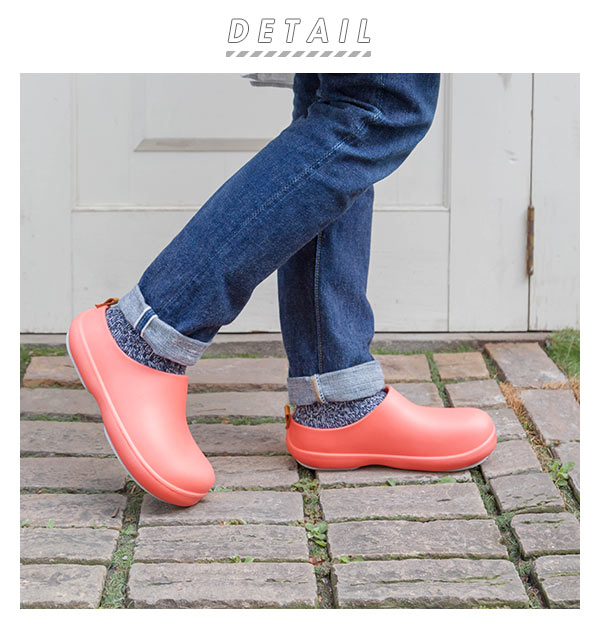 【Close.Red・L(25cm-25.5cm)】 サンダル 歩きやすい 庭 メンズ レディース おしゃれ シンプル オフィス 履きやすい ぺたんこ スリッパ 外履き スリッポン つっかけ ツッカケ 室内 屋内 ベランダ バルコニー 軽量