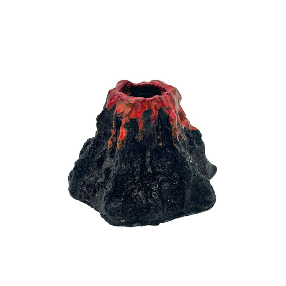 アクアリウム 火山 オブジェ エアレーション用 水槽 ペット用品 水槽用品 置物 チューブなし インテリア 熱帯魚 魚 熱帯雨林 海水魚 淡水魚 ネオンテトラ グッピー エンゼルフィッシュ ピラルク アロワナ 水族館 水槽内インテリア