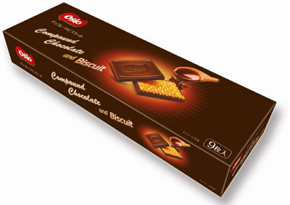 【送料無料】トルコ産 オスロ チョコレートビスケット 100g×30個