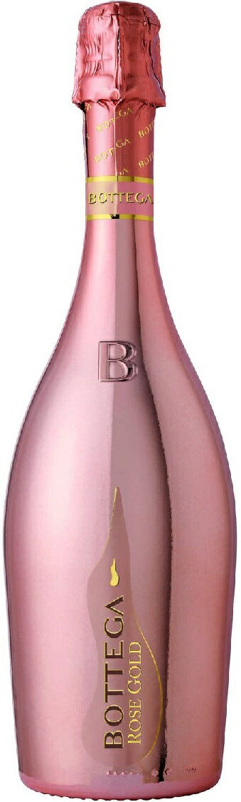 BOTTEGA ボッテガ ロゼ ゴールド 750ml 1本 ［スパークリング/辛口/イタリア］【ご注文は12本まで一個口配送可能】