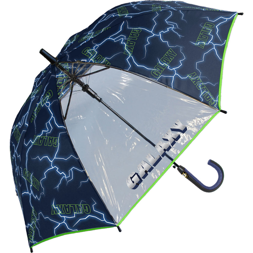 【ライジンNAVY】 傘 子供 55cm 通販 長傘 子ども 通学 登校 ジャンプ傘 丈夫 耐風 グラスファイバー骨 おしゃれ かっこいい 小学生 小学校 ギフト プレゼント 入学祝い ボーイズ キッズ 傘 SHEIL