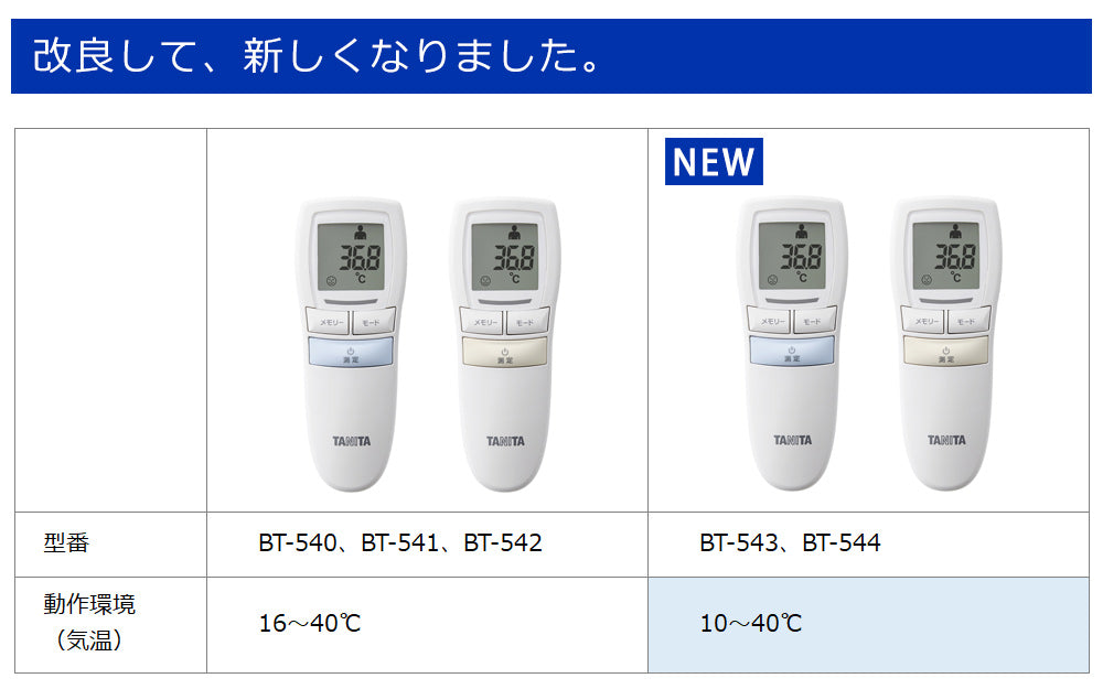 タニタ 非接触 体温計(アイボリー)