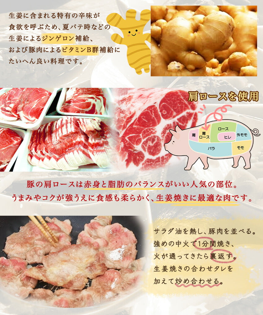 豚生姜焼(10パック)