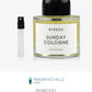 バイレード [ネコポス] サンデー コローニュ BYREDO オーデパルファン 香水 お試し 1.5ml アトマイザー ミニ香水