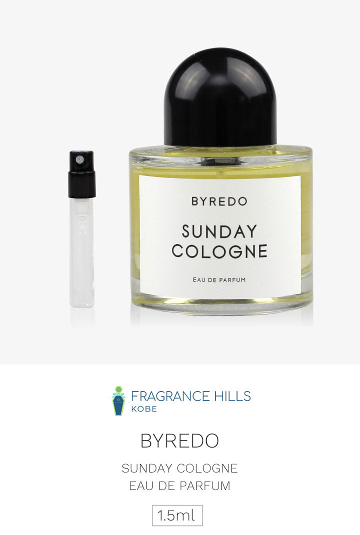 バイレード [ネコポス] サンデー コローニュ BYREDO オーデパルファン 香水 お試し 1.5ml アトマイザー ミニ香水
