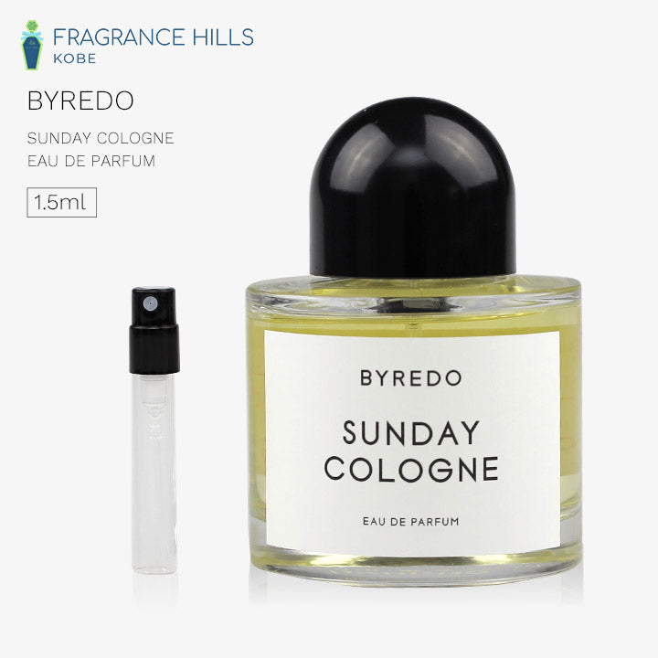バイレード [ネコポス] サンデー コローニュ BYREDO オーデパルファン 香水 お試し 1.5ml アトマイザー ミニ香水