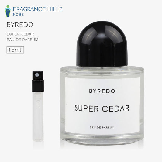 バイレード [ネコポス] スーパー シダー BYREDO オーデパルファン 香水 お試し 1.5ml アトマイザー ミニ香水