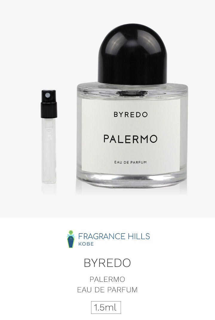 【3人シェア買いでお得】バイレード [ネコポス] パレルモ BYREDO オーデパルファン 香水 お試し 1.5ml アトマイザー ミニ香水