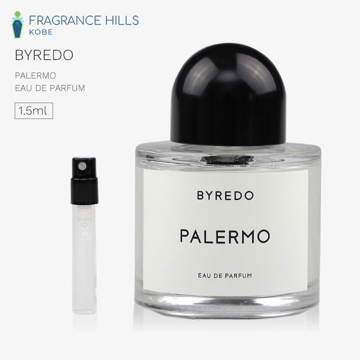 【3人シェア買いでお得】バイレード [ネコポス] パレルモ BYREDO オーデパルファン 香水 お試し 1.5ml アトマイザー ミニ香水