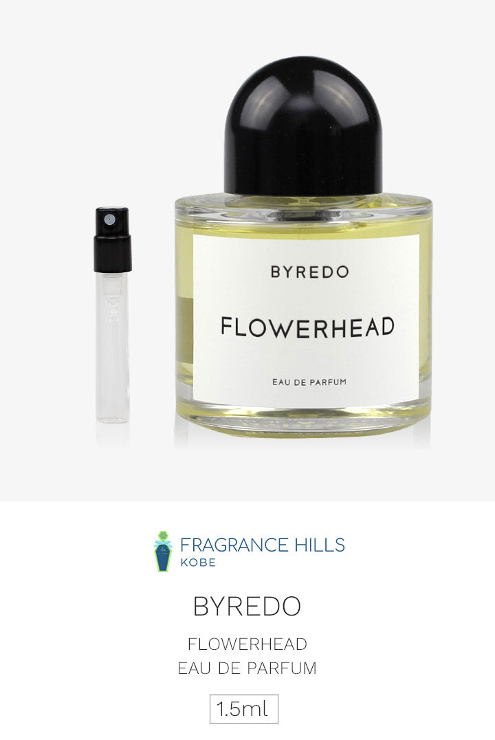 バイレード [ネコポス] フラワーヘッド BYREDO オーデパルファン 香水 お試し 1.5ml アトマイザー ミニ香水
