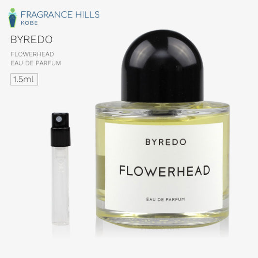 バイレード [ネコポス] フラワーヘッド BYREDO オーデパルファン 香水 お試し 1.5ml アトマイザー ミニ香水