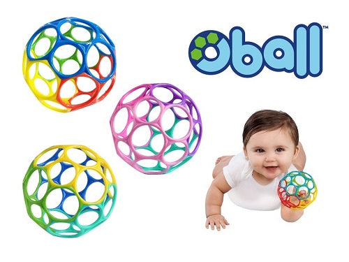 【ベイシック】赤ちゃん おもちゃ オーボール　クラシック（ベイシック・ピンクパープル・ブルーパステル）知恵玩具【定形外郵便発送（追跡不可）】