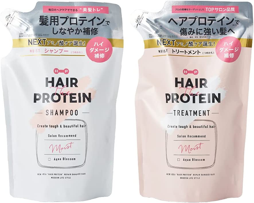 ヘアザプロテイン シャンプー ＆ トリートメント 400ml&400ml