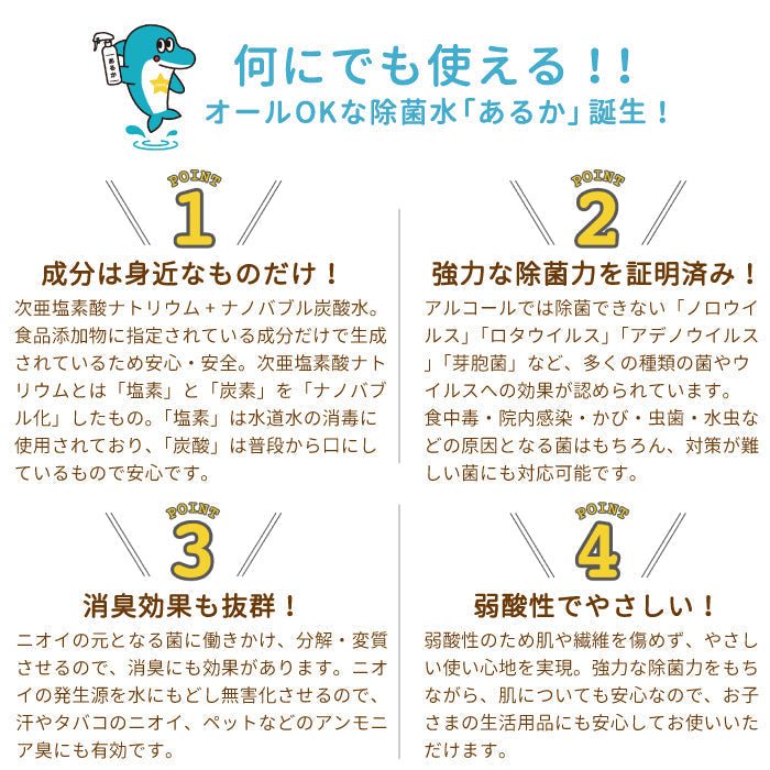 速攻除菌・強力消臭　あるか20L
