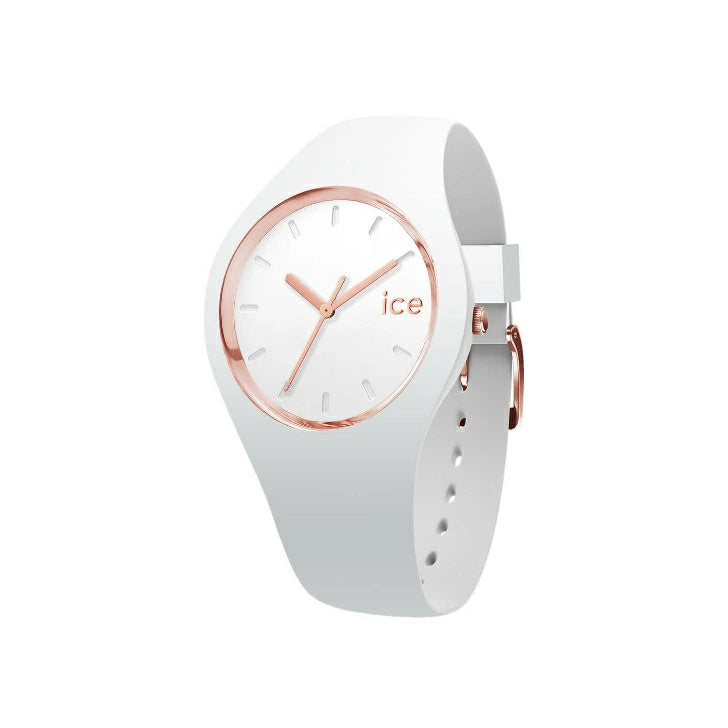 ice watch ICE glam - ホワイト ローズ-ゴールド - スモール 000977