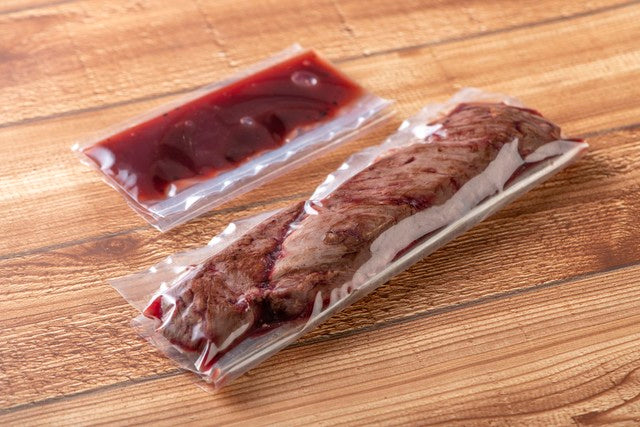 300g 低温調理で仕上げたハラミステーキ ソース付き