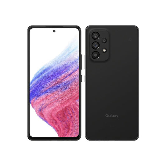 [新品] au Galaxy A53 5G SCG15 ブラック 黒 Black SIMロック解除済SIMフリー4941787101763