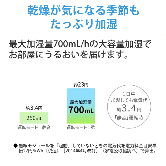 【48H限定・1,300円オフ】加湿空気清浄機  SHARP/シャープ プラズマクラスター （ブラウン系） [KI-LS70-T]
