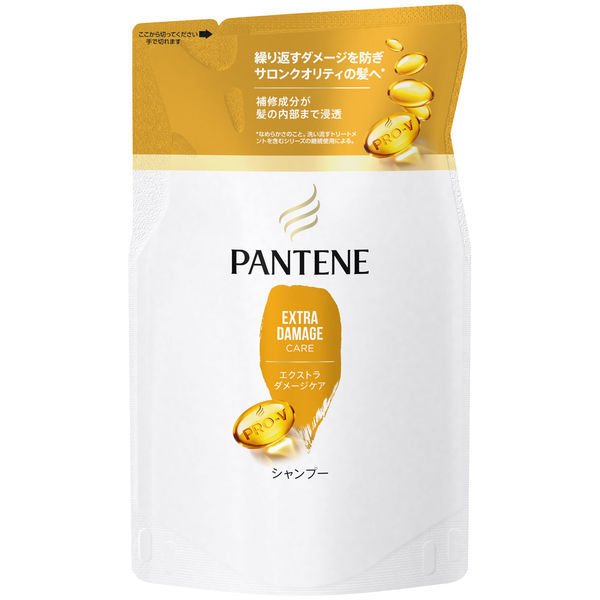 【おまけ付き！】パンテーン エクストラダメージケア シャンプー 詰め替え 300ml