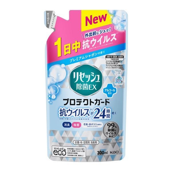 リセッシュ除菌EX プロテクトガード プレミアムシャボンの香り 詰め替え 300ml