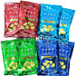サクサクにんにく15g x 8袋 菓子 おつまみ にんにく 4種アソート　※