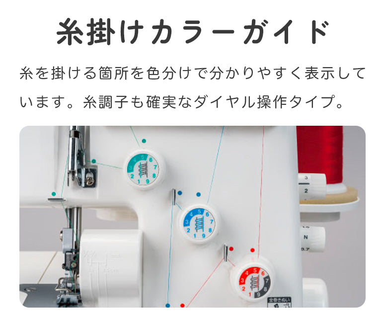 JUKI ジューキ 3本糸ロックミシン MO-03DN