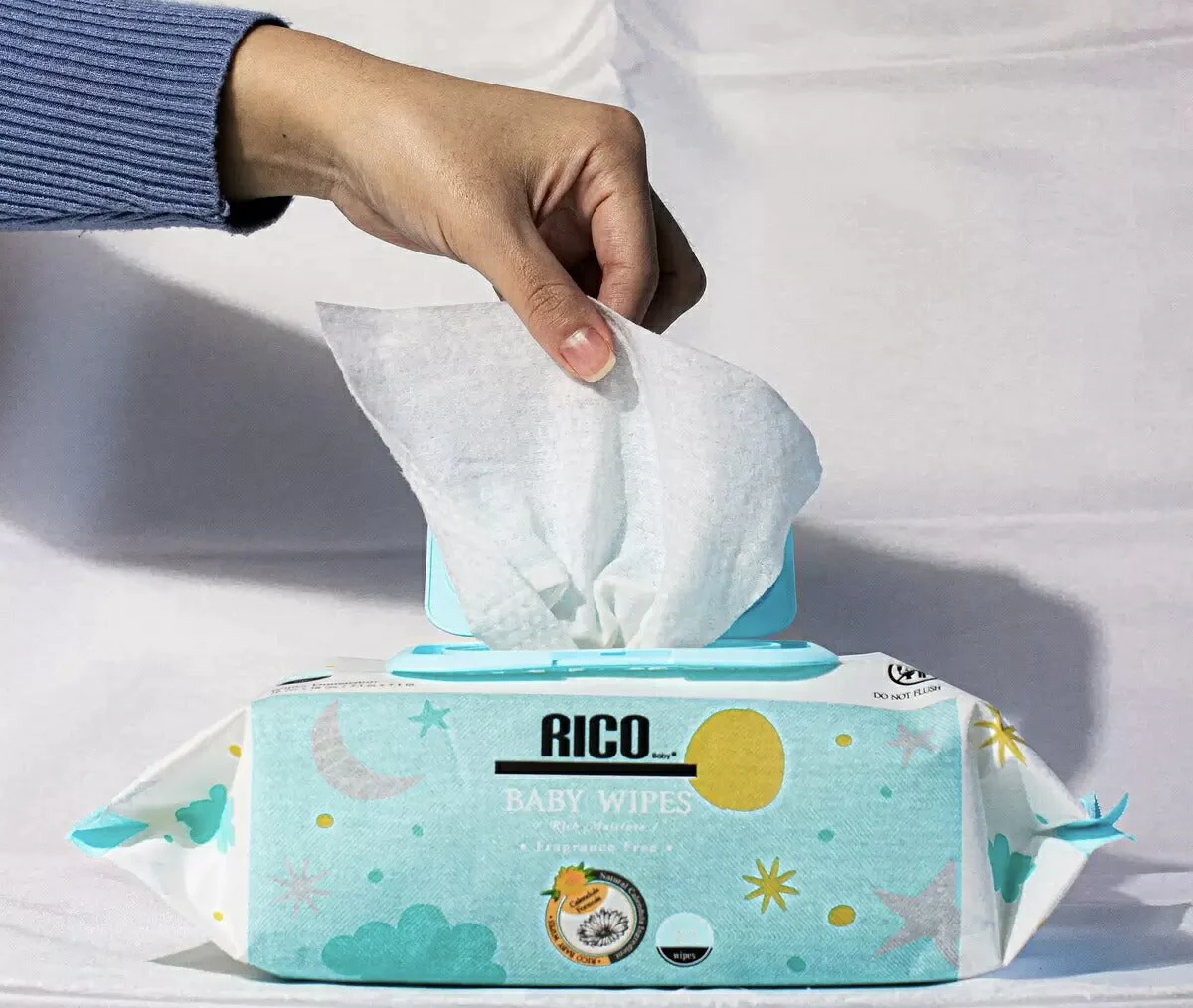 RICO＊大人気/最新版＊ 【Newおしりふき】RICO リコ　おしりふき　ベビーワイプ　720枚  80枚×9パック　【KS KIRKLAND SIGNATURE BABY WIPE(OUTER)】【コストコ通販】カークランド 送料無料