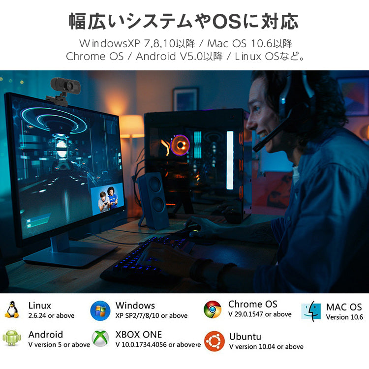 webカメラ ウェブカメラ マイク内蔵 usb 広角 120° 1080p フルHD 広角画角 高画質 ドライバー不要