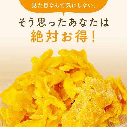 【3人シェア買いでお得】500g 半生ドライマンゴー ドライフルーツ 訳あり 不揃い セブ島 果実酢作りにおすすめ 送料無料
