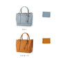 【チョコ・トートバッグ】 カシュカシュ バッグ 通販 トートバッグ レディース フェイクレザー 合皮 パーテーショントート 通勤 通学 ハンドバッグ 小さめ コンパクト 整理 仕分け おしゃれ シンプル 無地 大人