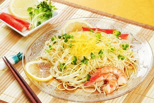 【100円シェア買い】冷やし中華  冷し中華レモン味2人前 甘酸っぱいレモン醤油 冷麺 冷し中華 本場九州 お試しセット ご当地 メール便 保存食 非常食 まとめ買い お取り寄せ【ご新規さんとシェア買い】